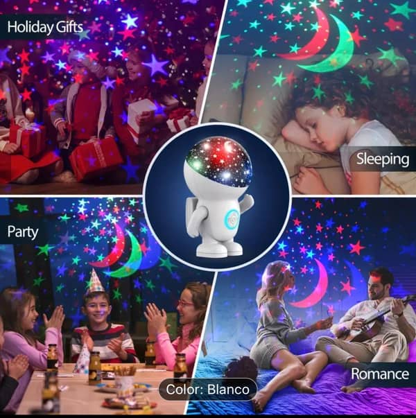 Robot Proyector Estrellas